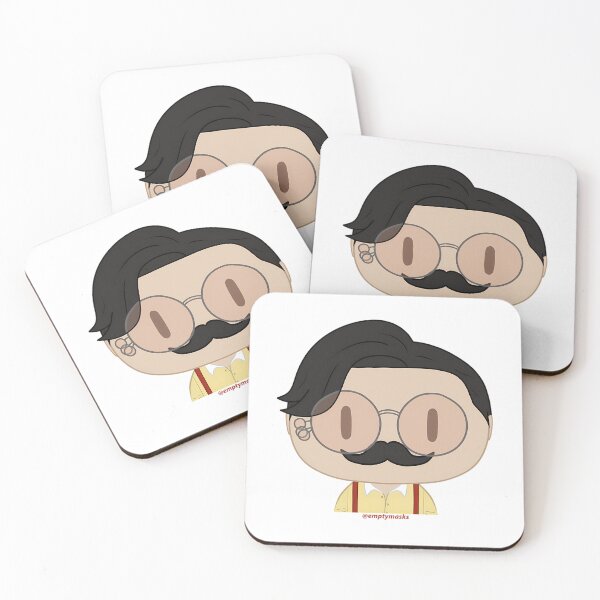 Item preview, William The Colonel 2 - Chibi Head Stickers designed and sold by hirschlauryn.