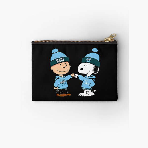Item preview, Snoopy and Charlie Brown Seattle Kraken Ice Hockey designed and sold by zion28.