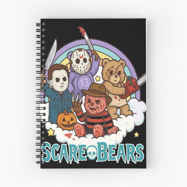 Item preview, Scare Bears Horror Mashup Chibi Bears Rainbow designed and sold by DONNASAL.