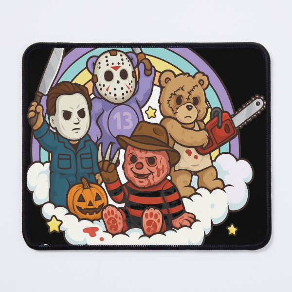 Item preview, Scare Bears Horror Mashup Chibi Bears Rainbow designed and sold by DONNASAL.