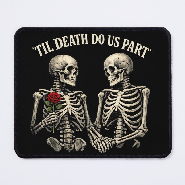 Item preview, Till Death Do Us Part – Skeleton Couple – Gothic Love designed and sold by Nela-&-Lena.