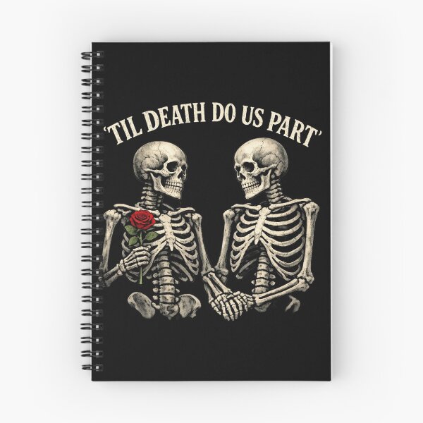 Item preview, Till Death Do Us Part – Skeleton Couple – Gothic Love designed and sold by Nela-&-Lena.