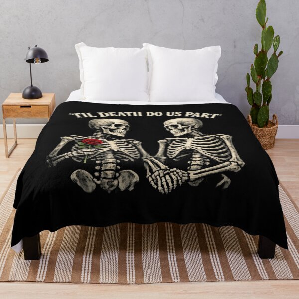 Item preview, Till Death Do Us Part – Skeleton Couple – Gothic Love designed and sold by Nela-&-Lena.