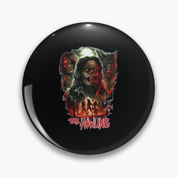 Item preview, The Howling Cinematic Creature Collage Art designed and sold by DONNASAL.