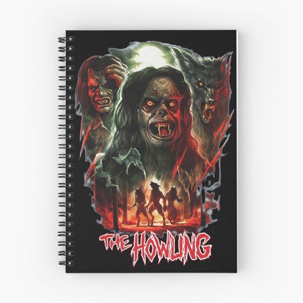 Item preview, The Howling Cinematic Creature Collage Art designed and sold by DONNASAL.
