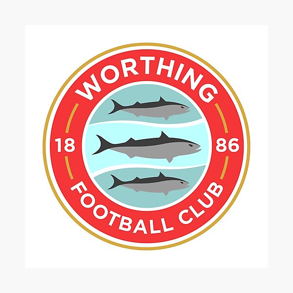Item preview, Worthing FC Circular Club Badge designed and sold by pailt.