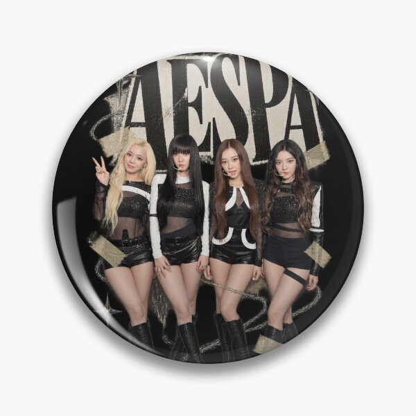 Item preview, aespa Four Members Stadium Tape Collage designed and sold by Valereekmerch.