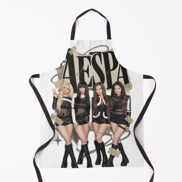 Item preview, aespa Four Members Stadium Tape Collage designed and sold by Valereekmerch.