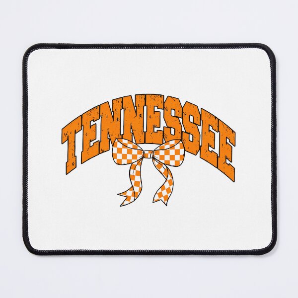 Item preview, Tennessee Collegiate Style Checkered Bow designed and sold by LochlanKind.