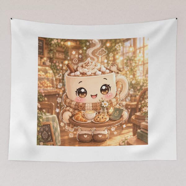 Item preview, Mochi Mug – The Cozy Café Owner designed and sold by NSUniverse.
