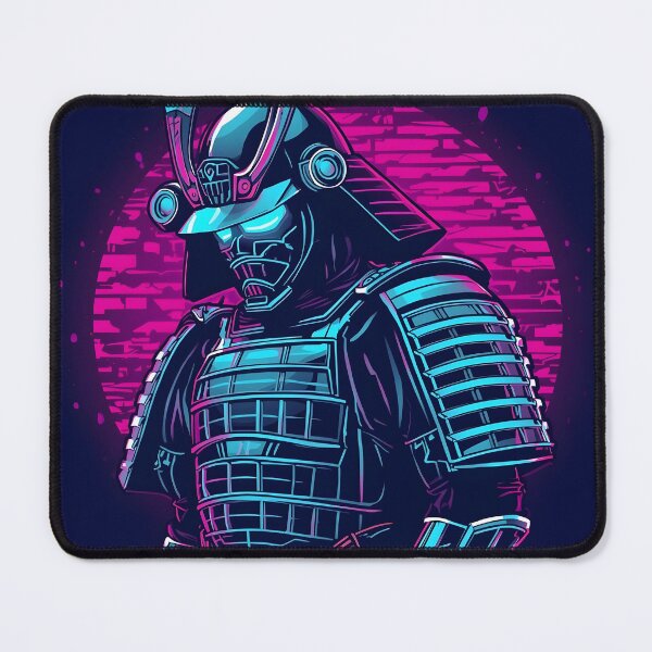 Item preview, Neon Cyber Samurai (Streetwear) designed and sold by MATRIX GOD .shop.