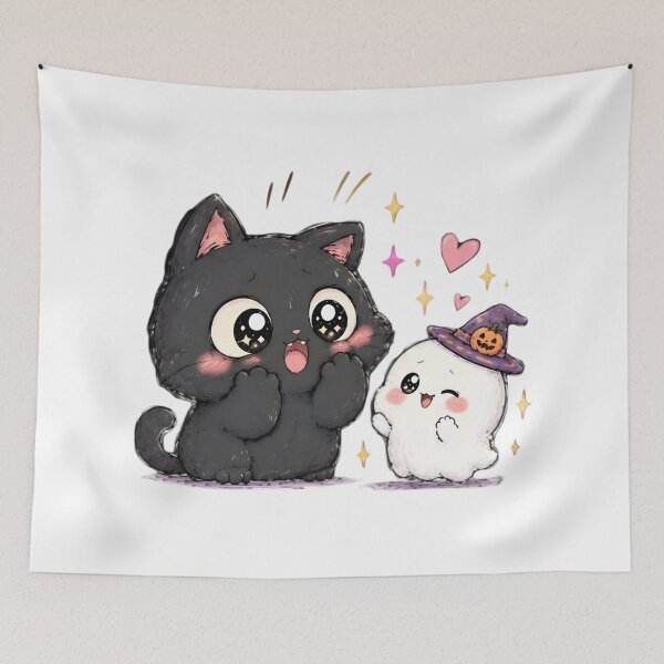 Item preview, Kitty Halloween designed and sold by MOONVEIL ATELIER.