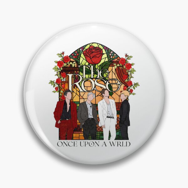 Item preview, Band Inspired Floral Stained Glass Tee designed and sold by LochlanKind.
