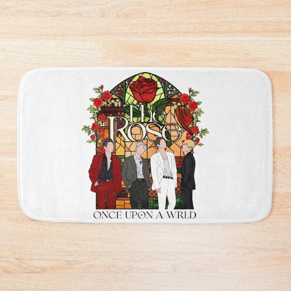 Item preview, Band Inspired Floral Stained Glass Tee designed and sold by LochlanKind.