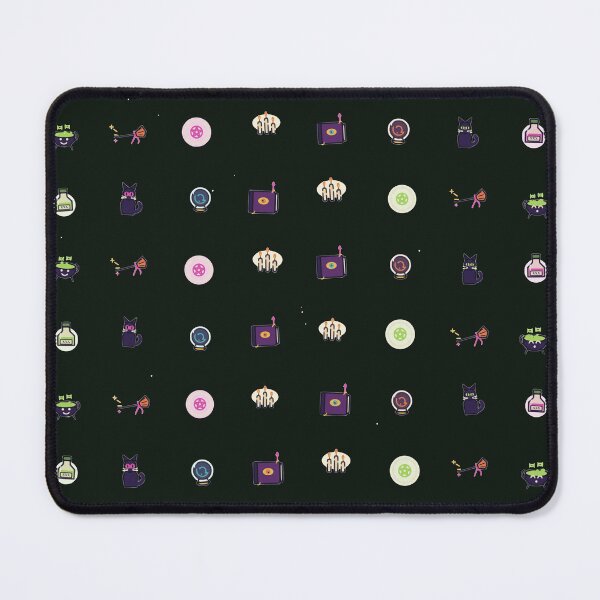 Item preview, Witch Coven Gathering Vector Micro Icon Pattern Magic Ritual designed and sold by KungPowUnicorn.
