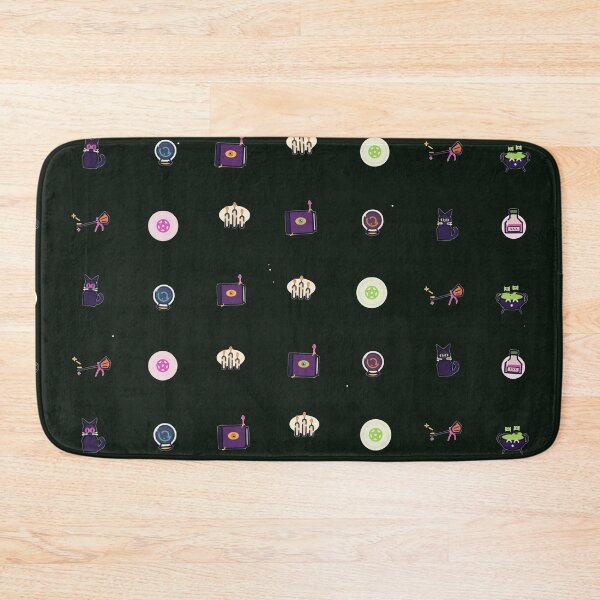 Item preview, Witch Coven Gathering Vector Micro Icon Pattern Magic Ritual designed and sold by KungPowUnicorn.