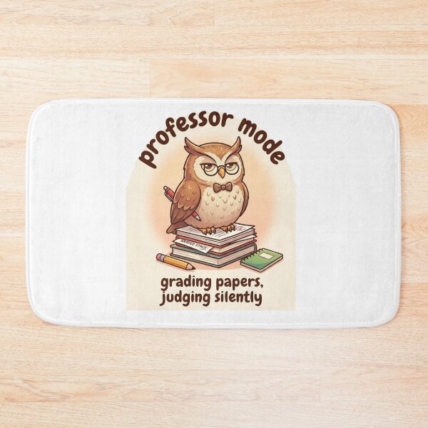 Item preview, Professor Mode Owl - Grading Papers Judging Silently Funny Teacher Gift designed and sold by AMBAYK.