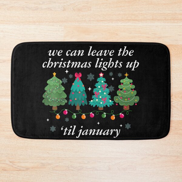 Item preview, We Can Leave The Christmas Lights Up Til January Xmas Tree designed and sold by Stivaktis Art Daily.