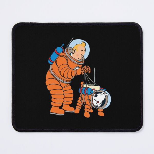 Item preview, Tintin and Snowy Space Walk Astronauts designed and sold by Epicfunchart.