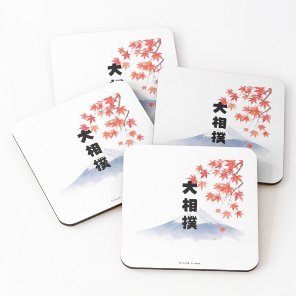 Item preview, Oozumou - Grand Sumo | Mount Fuji & Autumn Leaves | Japanese Design designed and sold by JapanMemoir.