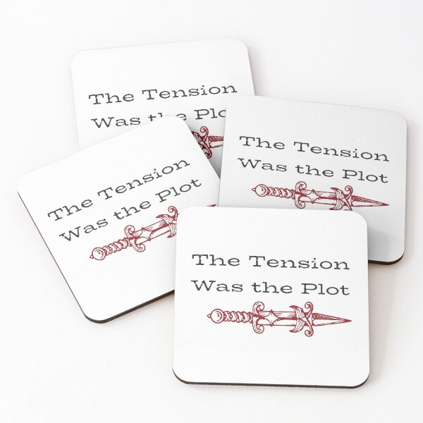 Item preview, The Tension Was the Plot Dagger Art designed and sold by TrinidyChan.