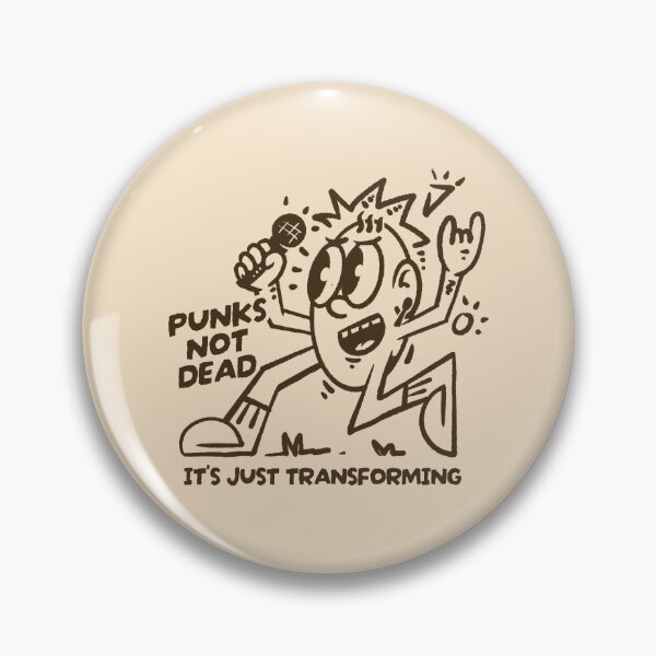 Item preview, Punks Not Dead It's Just Transforming - Vintage Cartoon designed and sold by adipra.