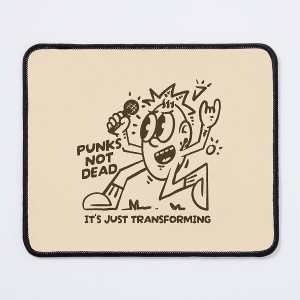Item preview, Punks Not Dead It's Just Transforming - Vintage Cartoon designed and sold by adipra.