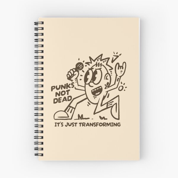 Item preview, Punks Not Dead It's Just Transforming - Vintage Cartoon designed and sold by adipra.