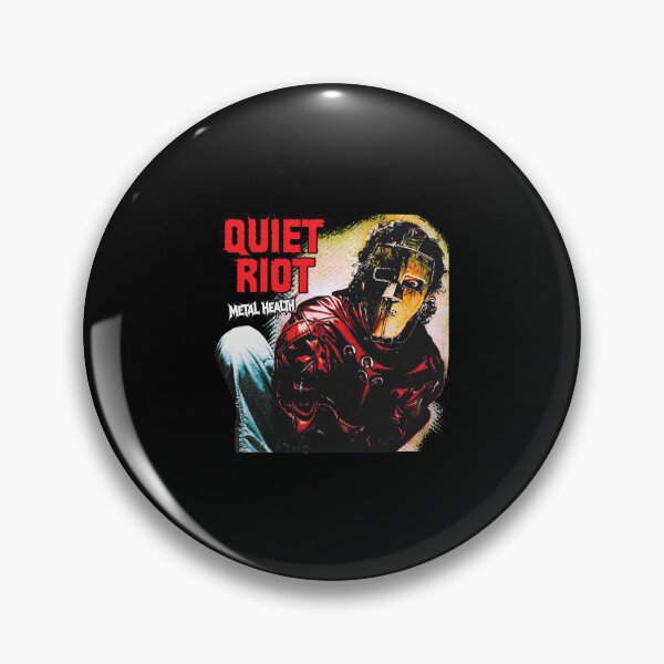 Item preview, Quiet Riot Metal Health Masked Figure Illustration designed and sold by MATTHCORIN.