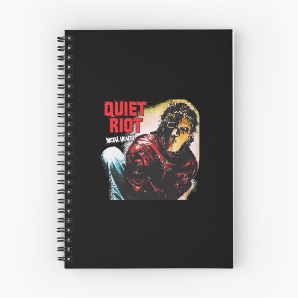 Item preview, Quiet Riot Metal Health Masked Figure Illustration designed and sold by MATTHCORIN.