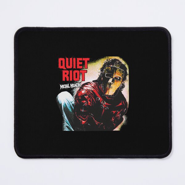 Item preview, Quiet Riot Metal Health Masked Figure Illustration designed and sold by MATTHCORIN.