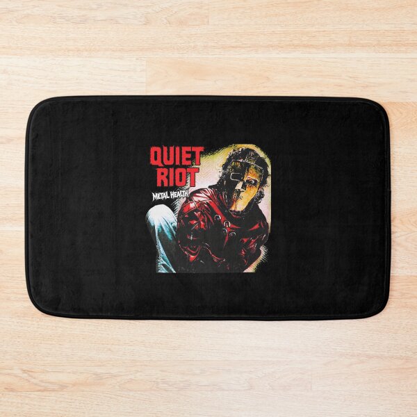 Item preview, Quiet Riot Metal Health Masked Figure Illustration designed and sold by MATTHCORIN.