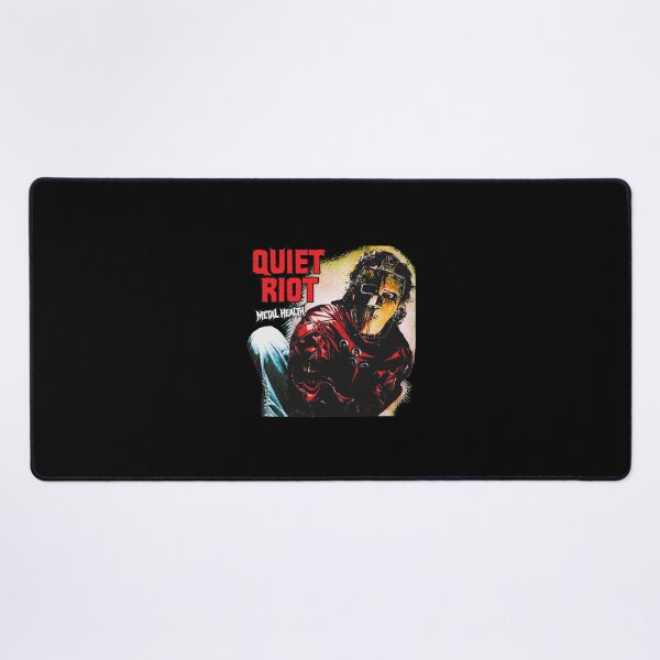 Item preview, Quiet Riot Metal Health Masked Figure Illustration designed and sold by MATTHCORIN.