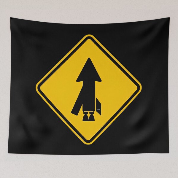 Item preview, Funny Road Signs - Sky Rocket designed and sold by YOFANTZ!.