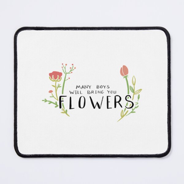 Item preview, Many Boys Will Bring You Flowers- Leigh Bardugo Quote designed and sold by Noa-Tolbert.