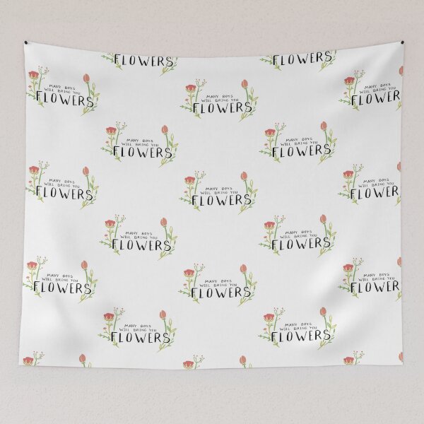Item preview, Many Boys Will Bring You Flowers- Leigh Bardugo Quote designed and sold by Noa-Tolbert.