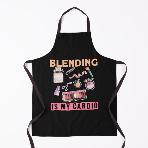 Aperçu de l'œuvre Le mélange est mon cadeau cardio pour les passionnées de maquillage créée et vendue par YarningsandYear.