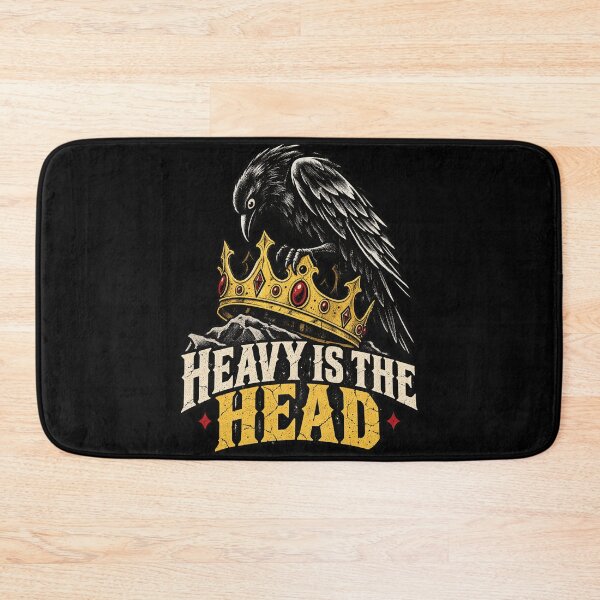 Item preview, Heavy Is The Head Crow With Crown Gothic Dark Fantasy Design designed and sold by JimJefferiesSh.