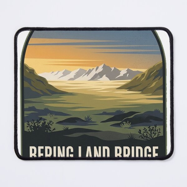 Item preview, Bering Land Bridge National Preserve Alaska Tundra Vinyl Sticker designed and sold by DetourDgn.