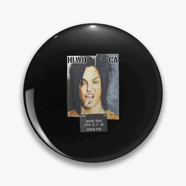 Item preview, Nikki Sixx Split Mugshot  designed and sold by MATTHCORIN.