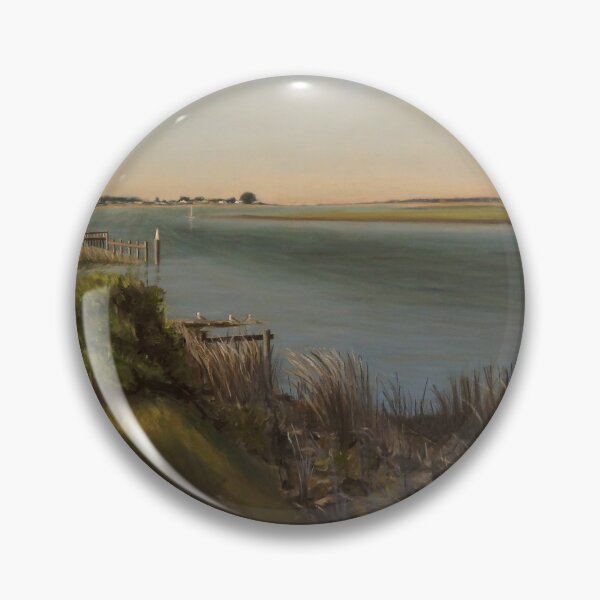 Item preview, Murray River at Goolwa – Oil Painting by Avril Thomas – Adelaide / South Australian Artist designed and sold by AvrilThomasart.