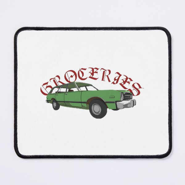 Item preview, Groceries Gangster Station Wagon Vintage Car Illustration designed and sold by Jenil225.