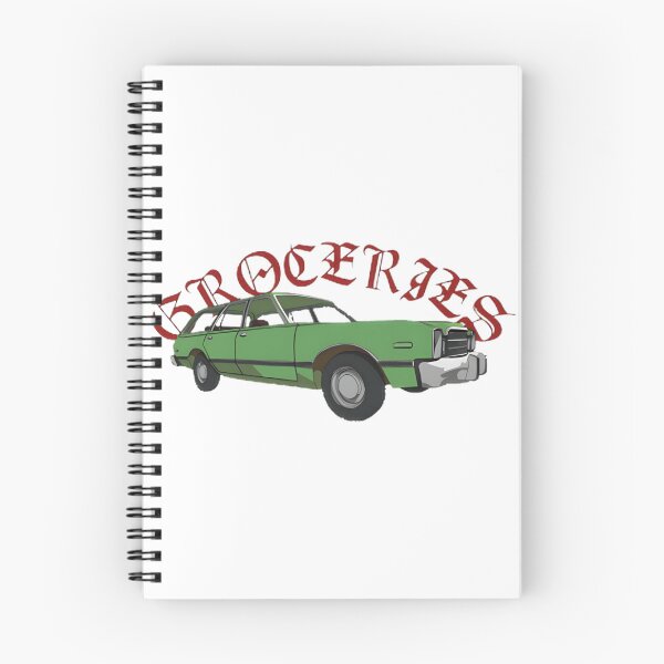 Item preview, Groceries Gangster Station Wagon Vintage Car Illustration designed and sold by Jenil225.