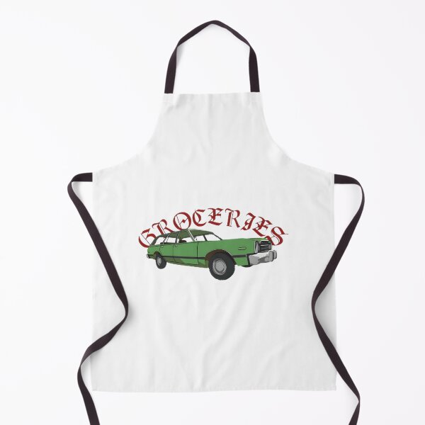 Item preview, Groceries Gangster Station Wagon Vintage Car Illustration designed and sold by Jenil225.