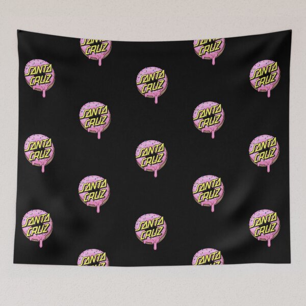 Item preview, Santa Cruz Pink Frosting Donut Logo Parody designed and sold by Epicfunchart.