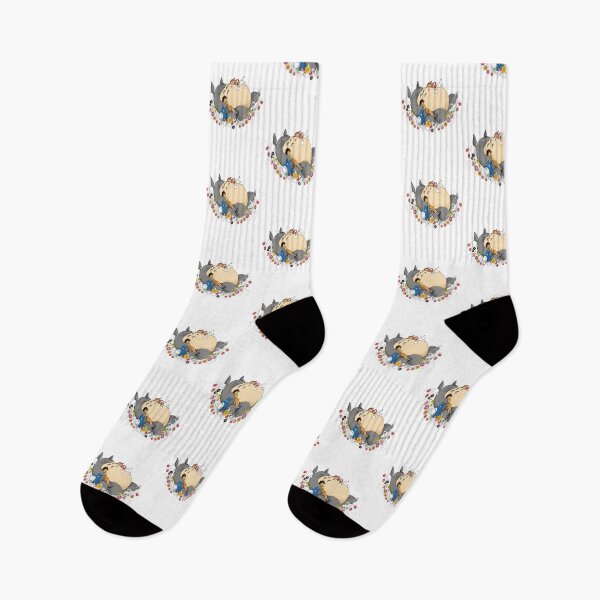 Item preview, Cute Totoro Inspired Forest Friends Tee designed and sold by IsazaSeema.