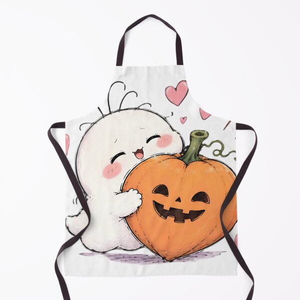 Aperçu de l'œuvre Citrouille d'amour d'Halloween créée et vendue par MOONVEIL ATELIER.