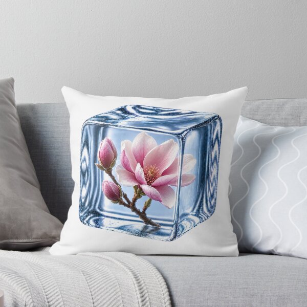 Item preview, Pink Magnolia Frozen in Ice Cube designed and sold by MichalHau.