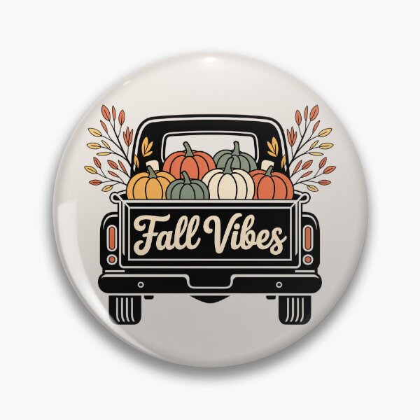 Item preview, Fall Vibes Pumpkin Truck Autumn Harvest Design designed and sold by Working Pajama.