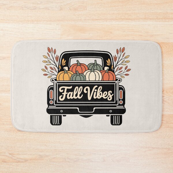 Item preview, Fall Vibes Pumpkin Truck Autumn Harvest Design designed and sold by Working Pajama.